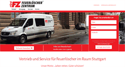Desktop Screenshot of feuerloescher-stuttgart.com